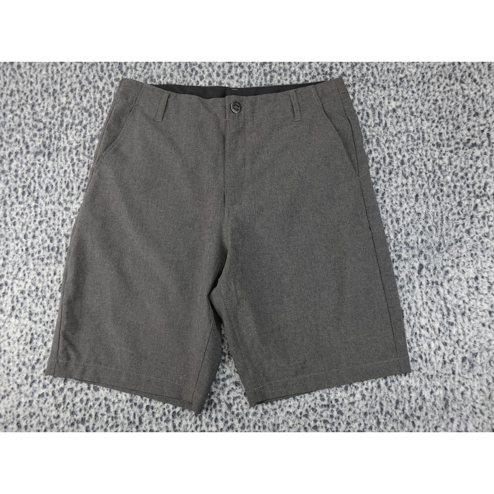 Volcom Surf & Turf Hybrid Shorts Mens 32 Grey 4-Way Stretch Chino Boardshort